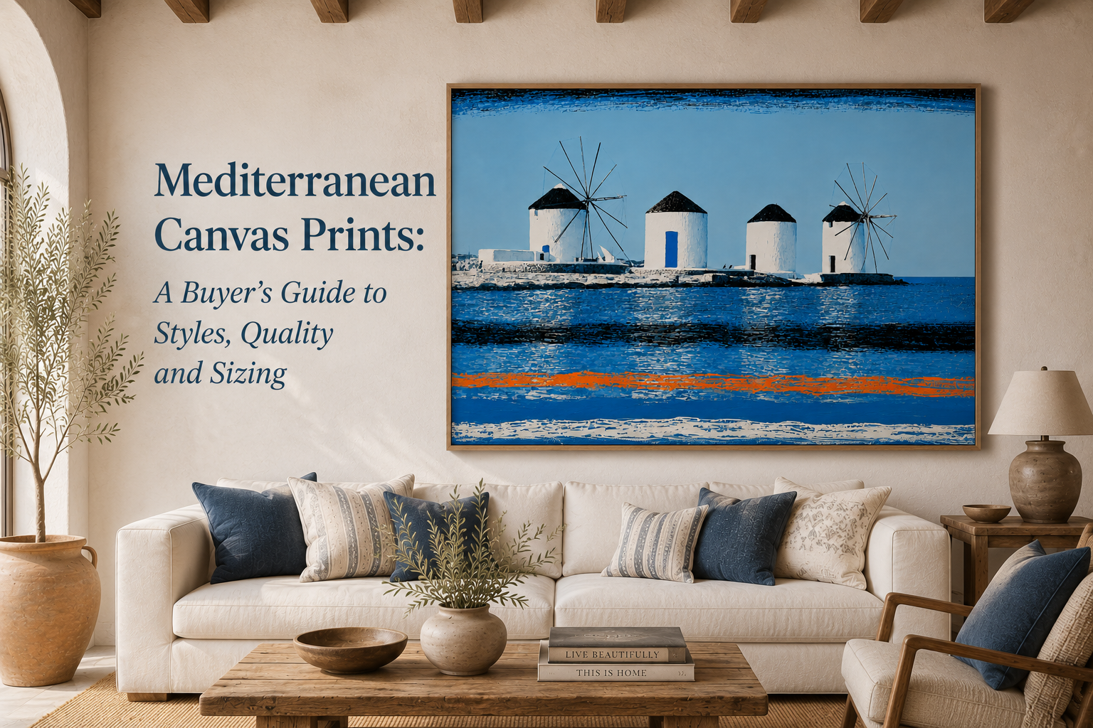 Mediterranean Canvas Prints