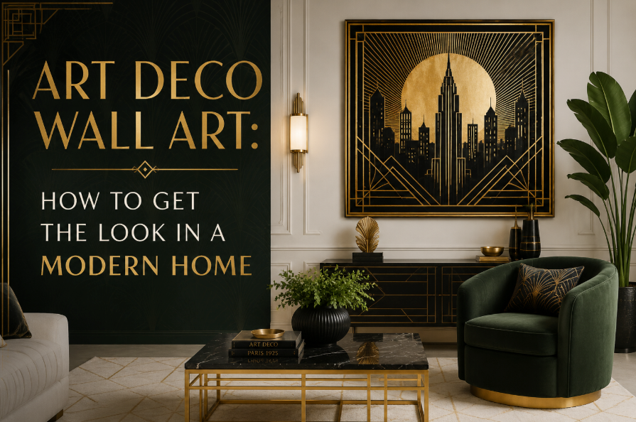 Art Deco Wall Art: How to Get the Look in a Modern Home