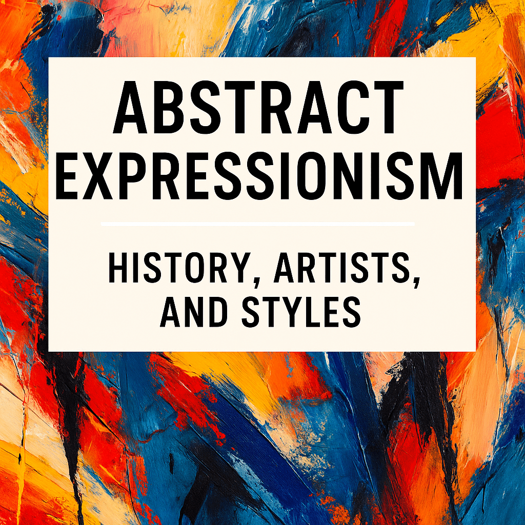 Abstract Expressionism: History, Artists, and Styles - Chiara Rossetti