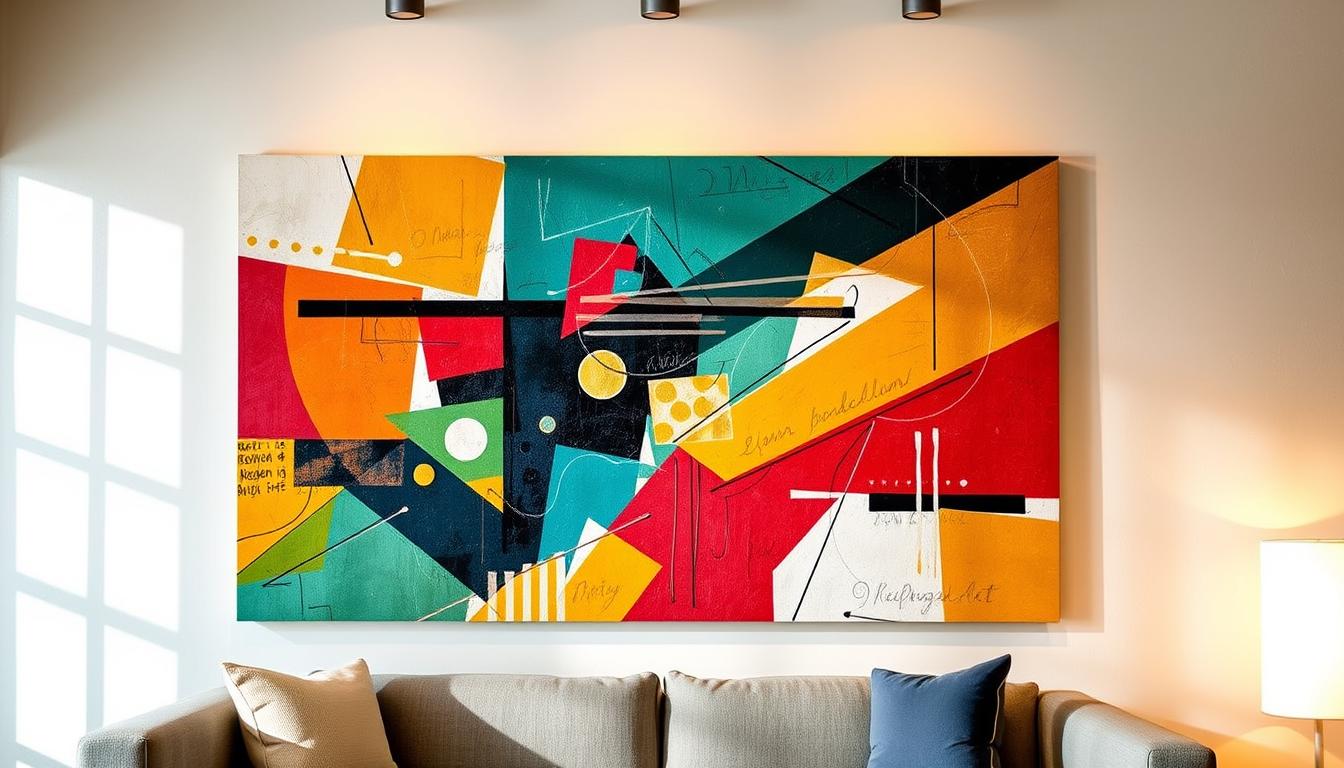 Abstracte geometrische wandkunst: Verhoog je interieurontwerp - Chiara Rossetti