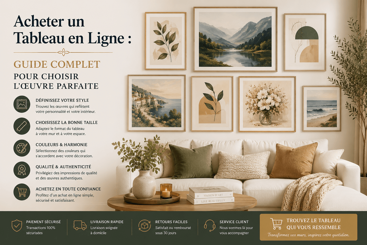 Acheter un Tableau en Ligne