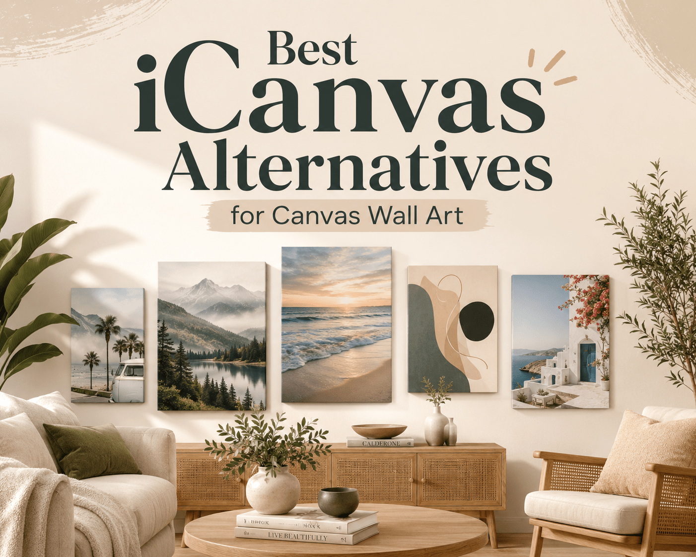 Best iCanvas Alternatives for Canvas Wall Art