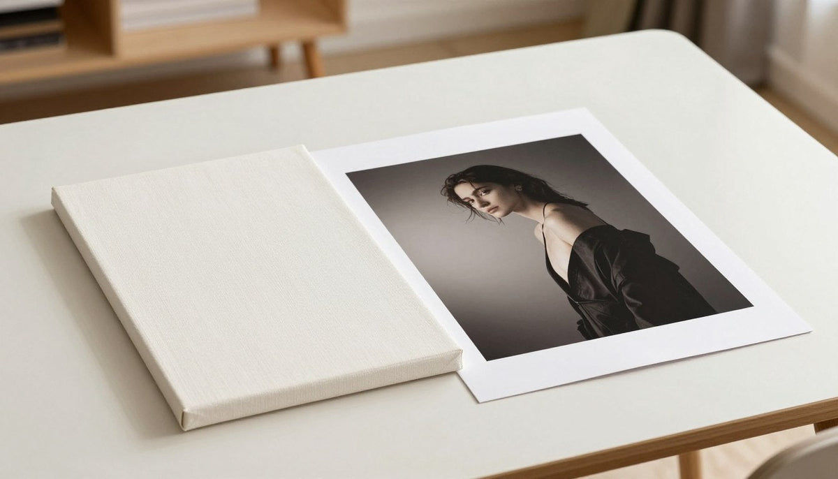 Canvas print vs photo print comparison for wall art