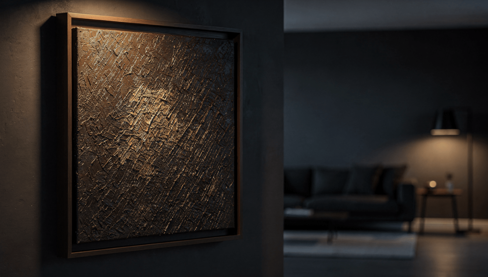 Canvas Prints That Look Like Real Paintings – textured canvas in hardwood floater frame by Rossetti Art