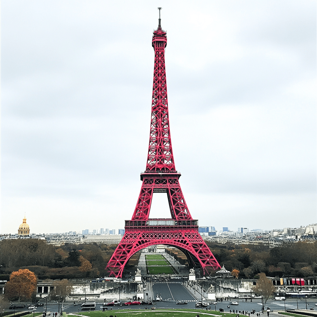 Eiffel Tower in Paris: New Color After Each 60 Tons Paint Job - Chiara Rossetti