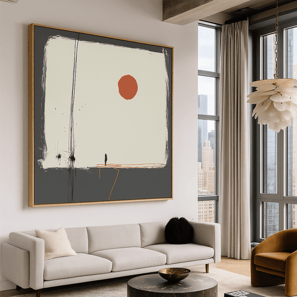 Home Ideas for Decorating: A Room-by-Room Guide Using Modern Abstract Wall Art - Chiara Rossetti