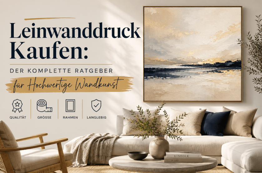 Leinwanddruck Kaufen: Der Komplette Ratgeber für Hochwertige Wandkunst