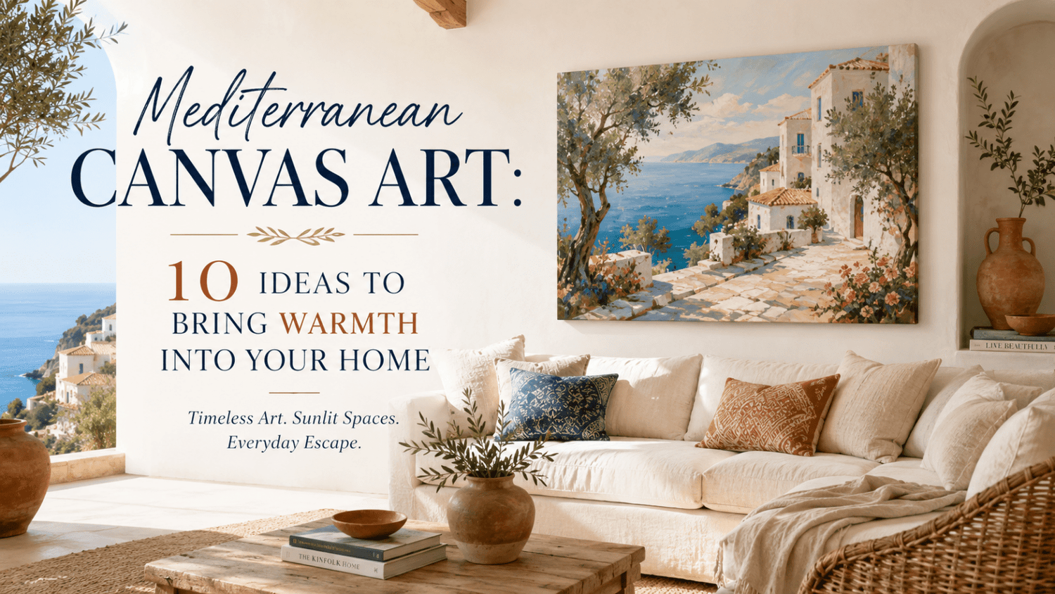 Mediterranean Canvas Art