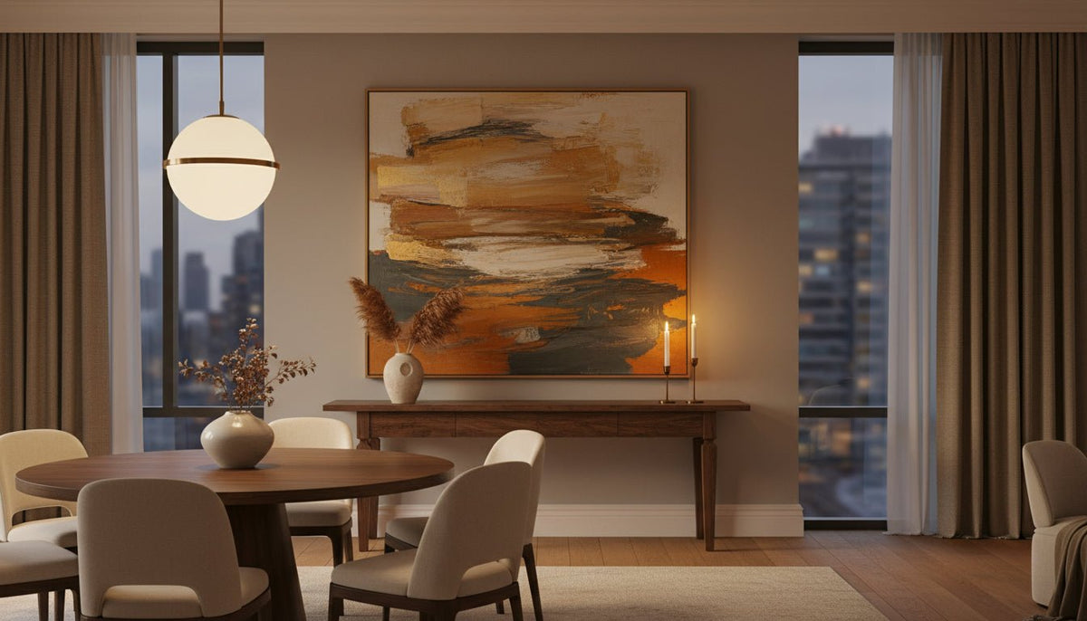 pottery-barn-wall-art-vs-original-canvas-dining-room