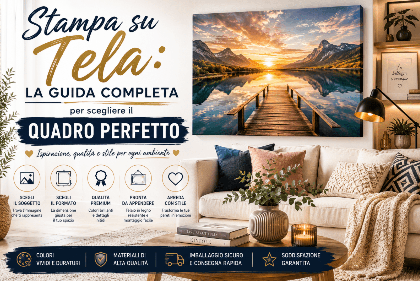 Stampa su Tela: La Guida Completa per Scegliere il Quadro Perfetto