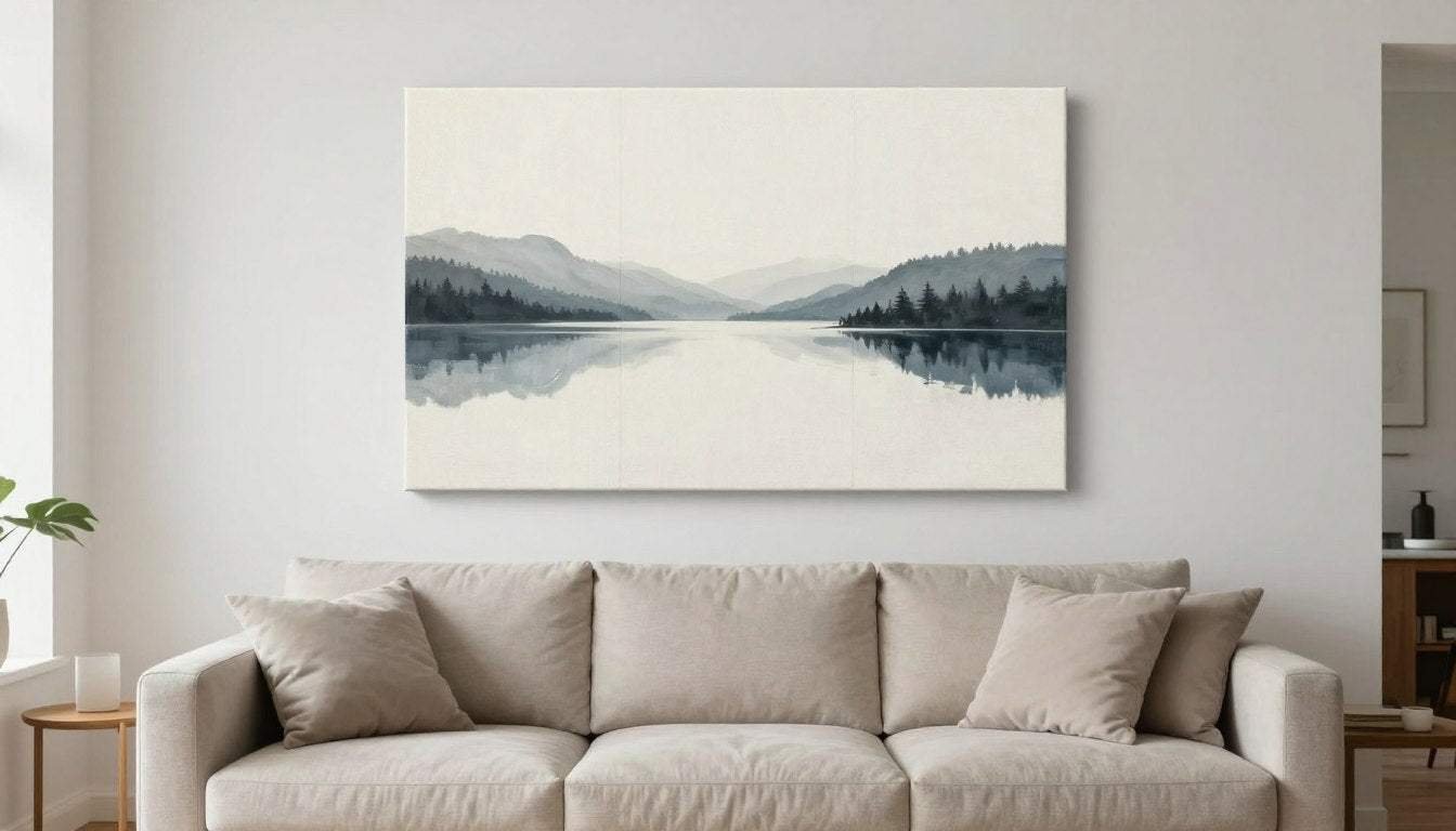 The Ultimate Canvas Wall Art Size Guide: Perfect Proportions for Every Space - Chiara Rossetti