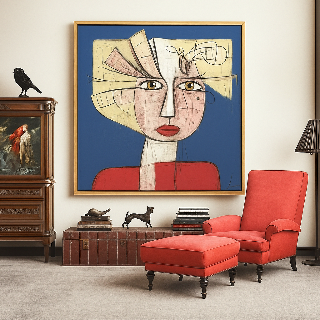 Canvas Print : "Abstract Muse"