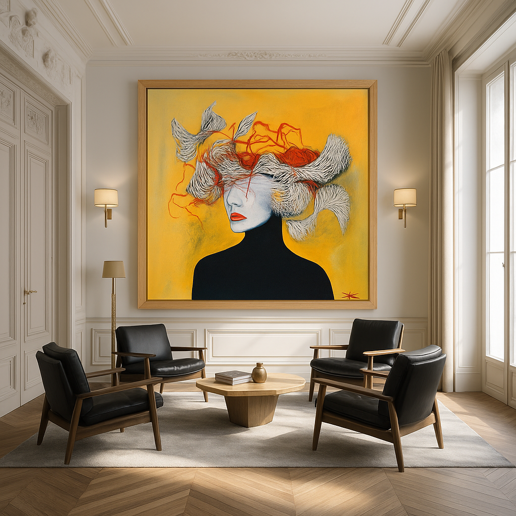 Modern Portrait Canvas Art
