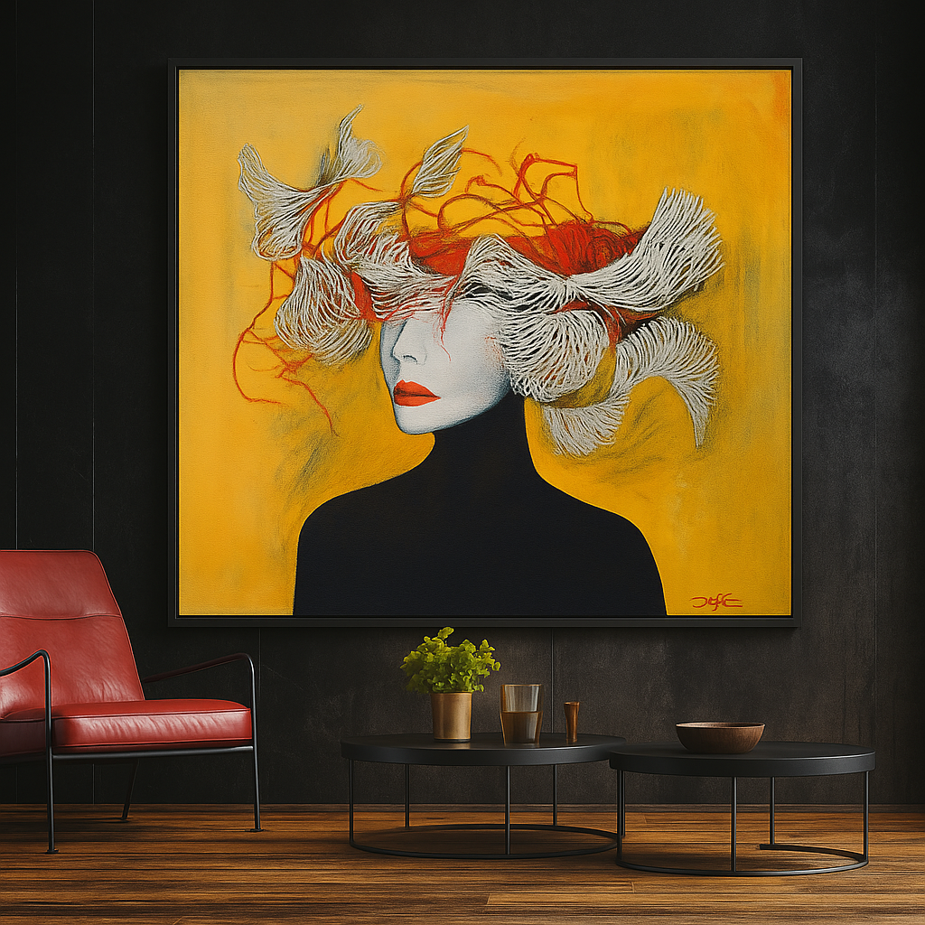 Modern Portrait Canvas Art