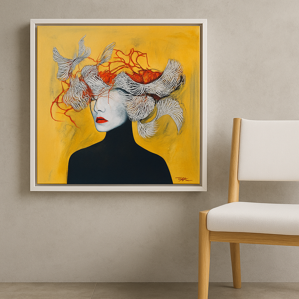 Modern Portrait Canvas Art