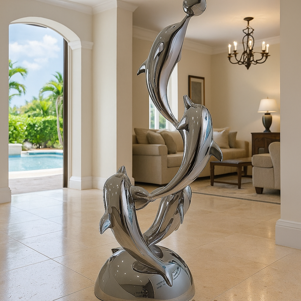 Animal garden sculptures