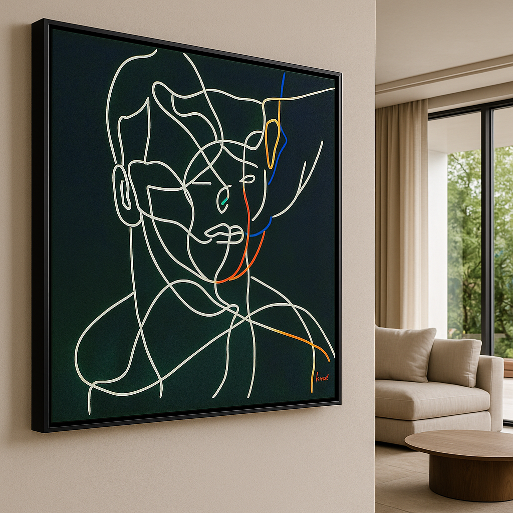 Line art prints for wall 