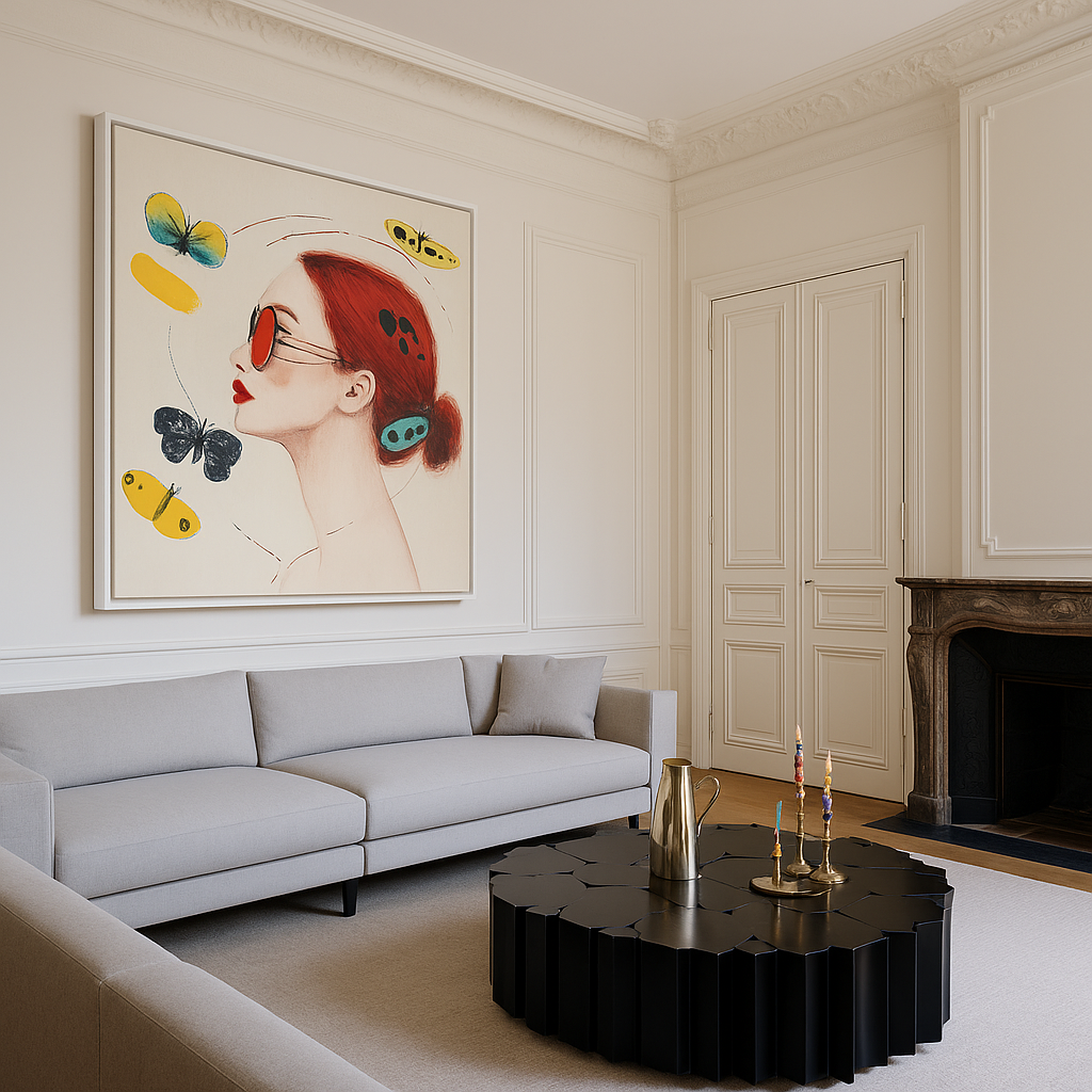Canvas Print : Fluttered Vision