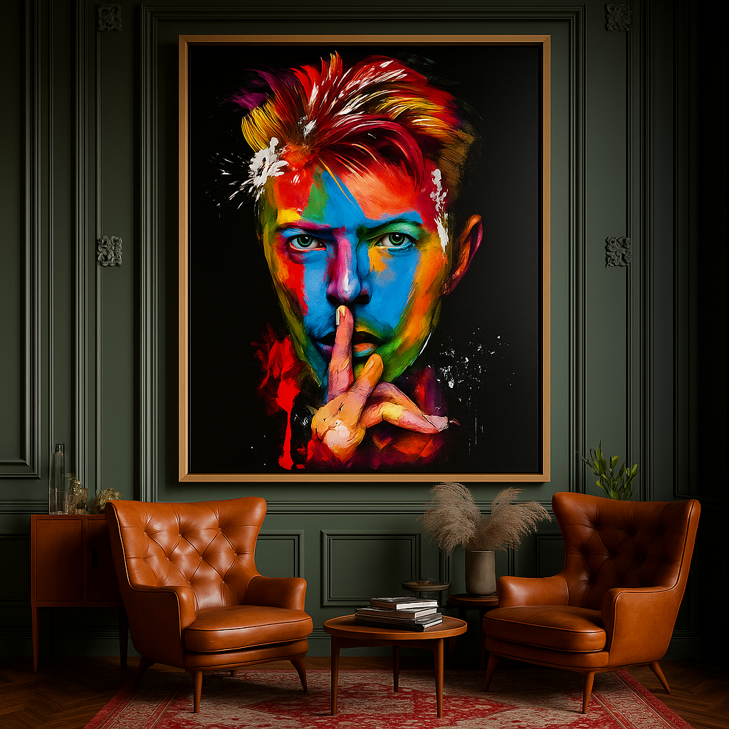 David Bowie Original Painting