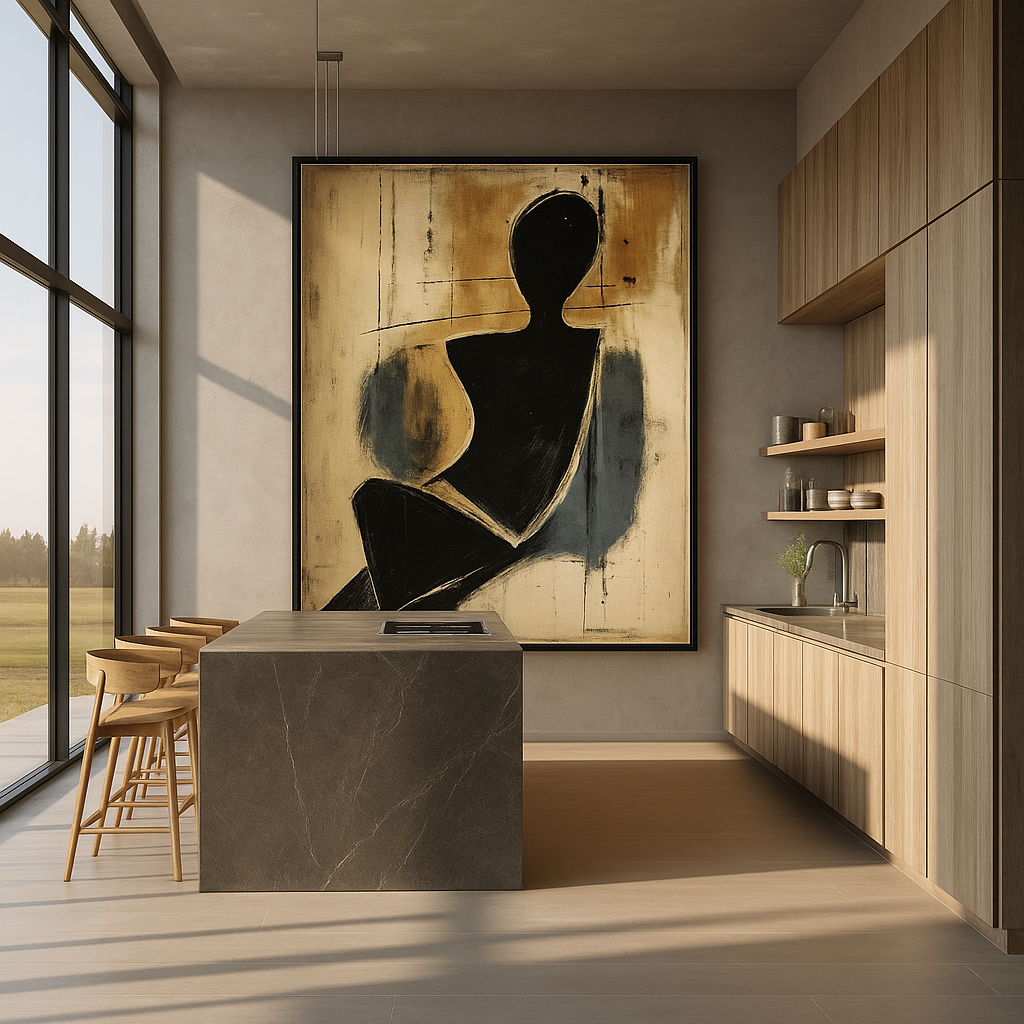 Μinimalist Abstract Figure Canvas Print