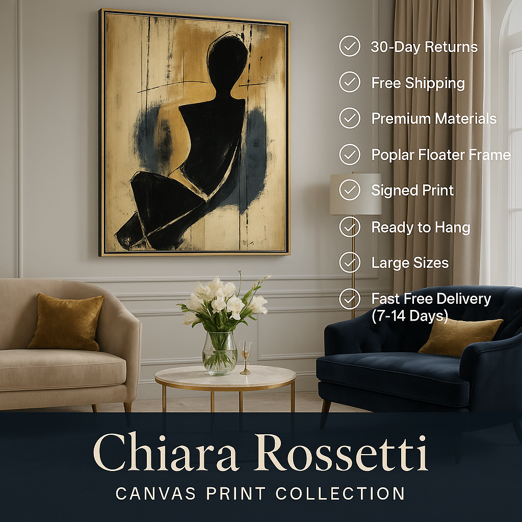 Μinimalist Abstract Figure Canvas Print