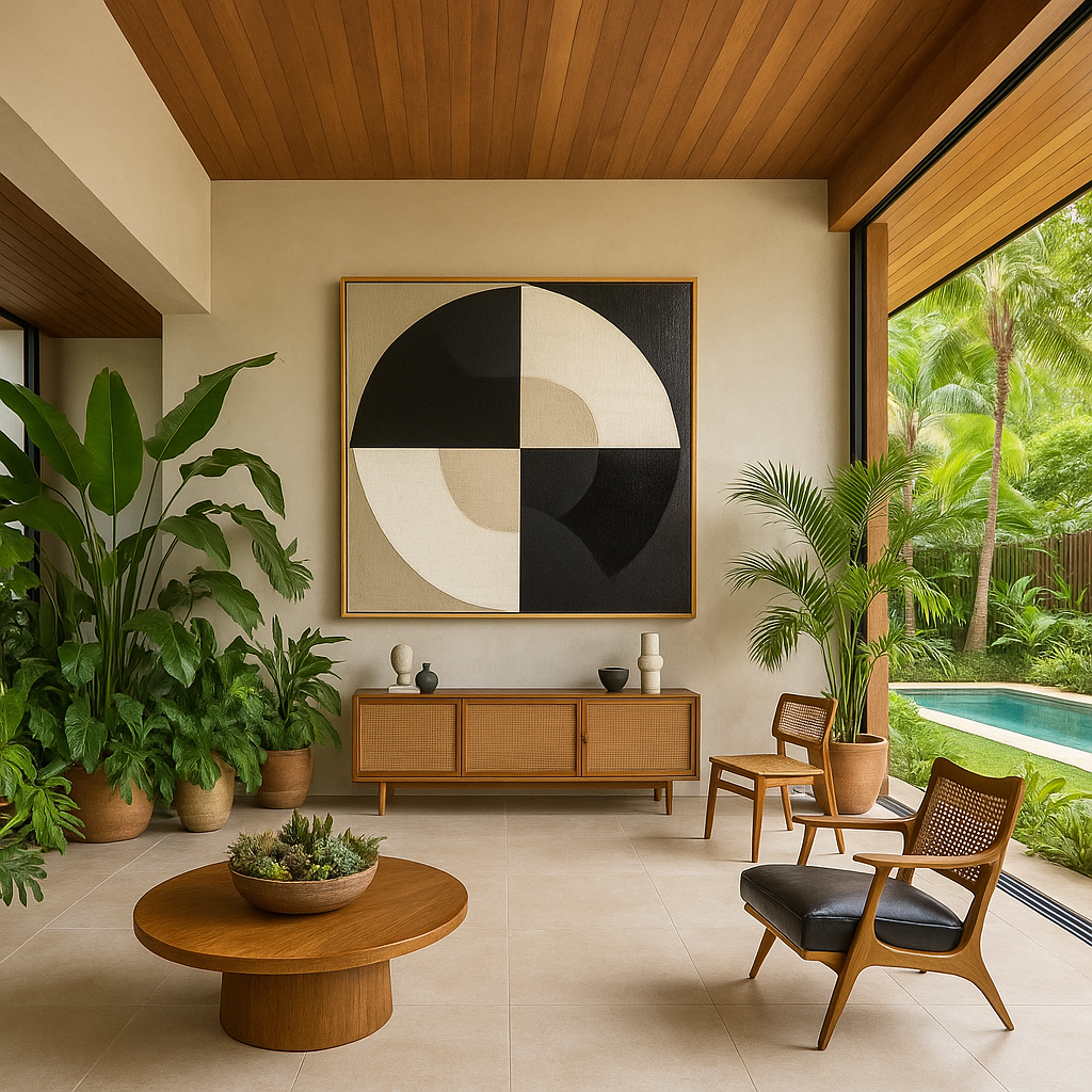 Minimalist Geometric Canvas Print