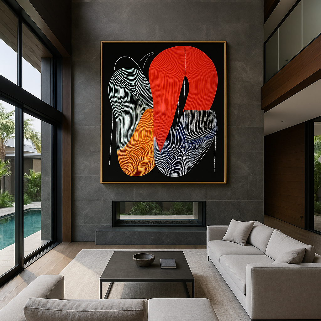 Modern Abstract Canvas Art