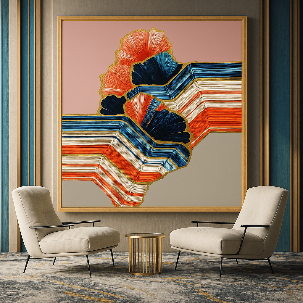 framed canvas wall art large