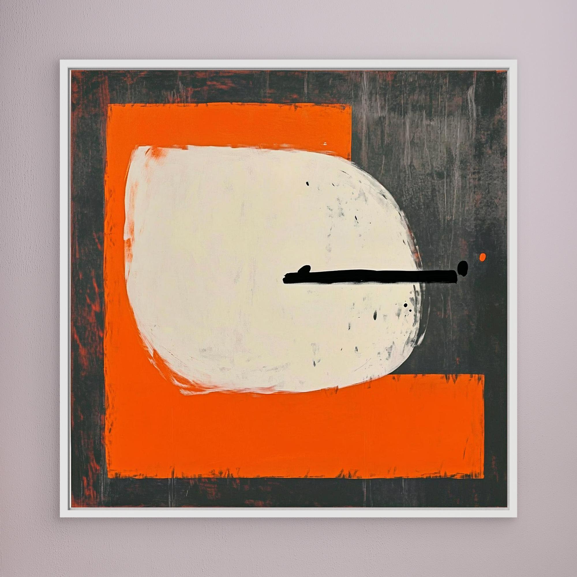 Canvas Print : Equilibrium in Motion - Minimalist Balance Abstract Wall Art | Modern