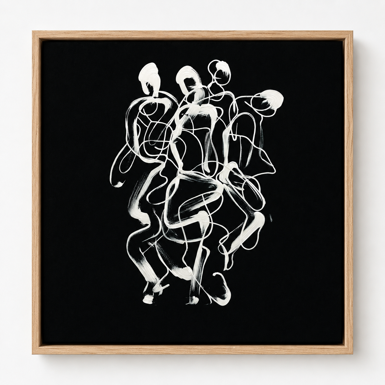 Black and White Modern Art