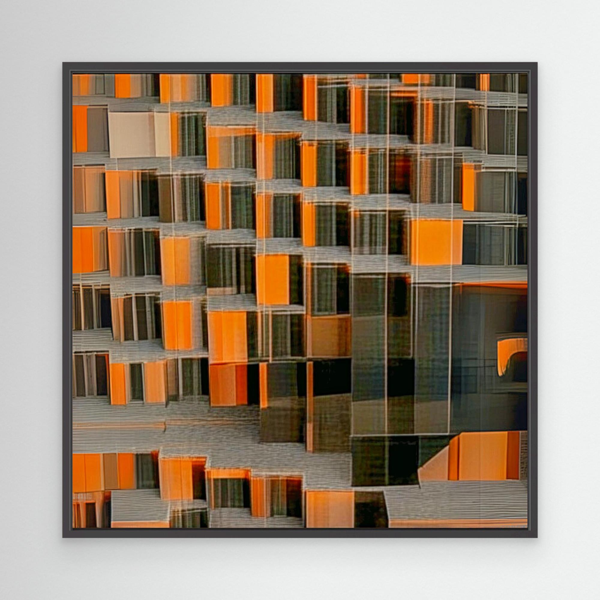 Canvas Print : Urban Fragments - Abstract Geometric Wall Art