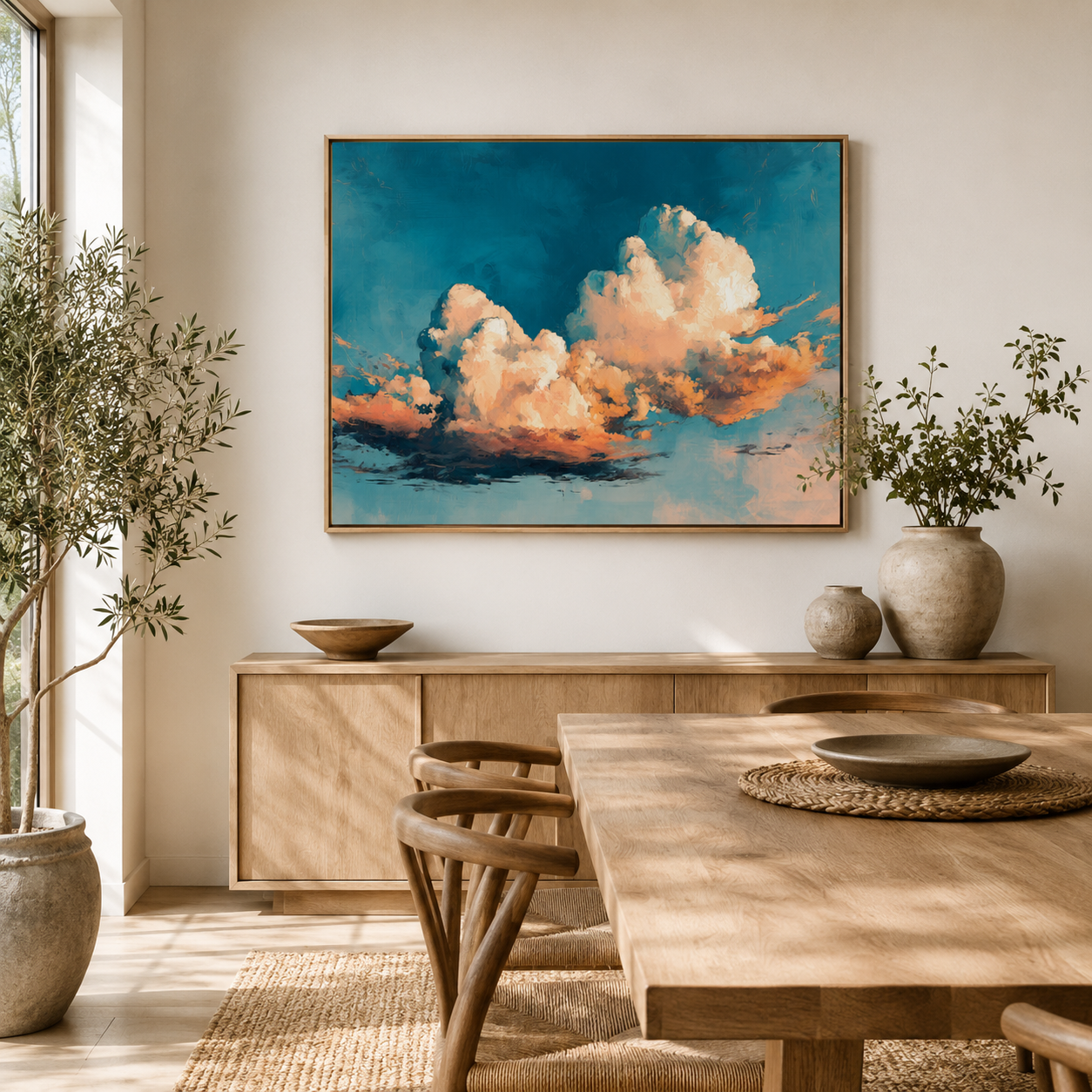 Cloud Wall Art — Thermal Rise | Rossetti Art