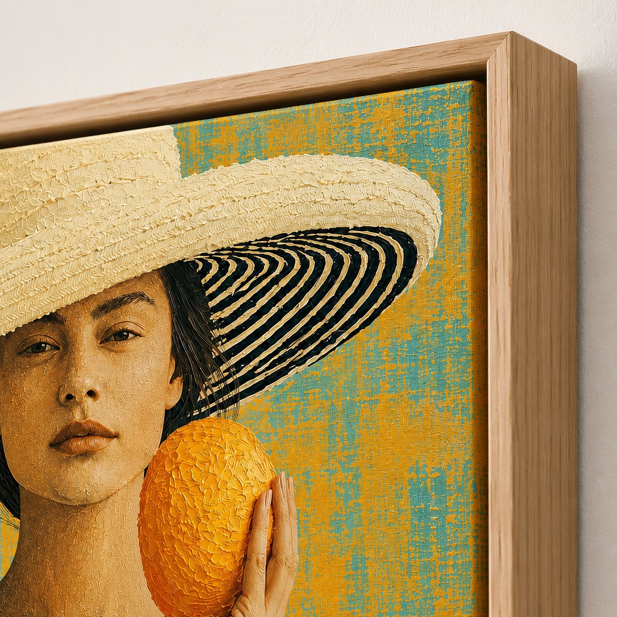 Large Portrait Canvas Print — Valencia by Rossetti Art