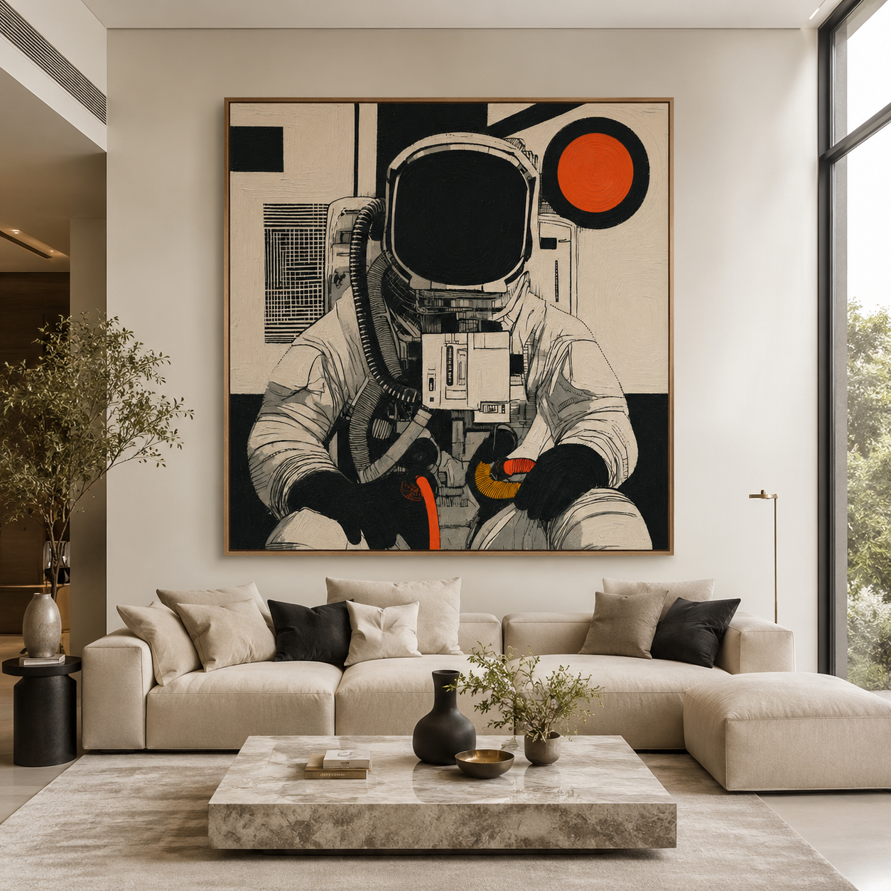 Bauhaus Wall Art — Static by Rossetti Art