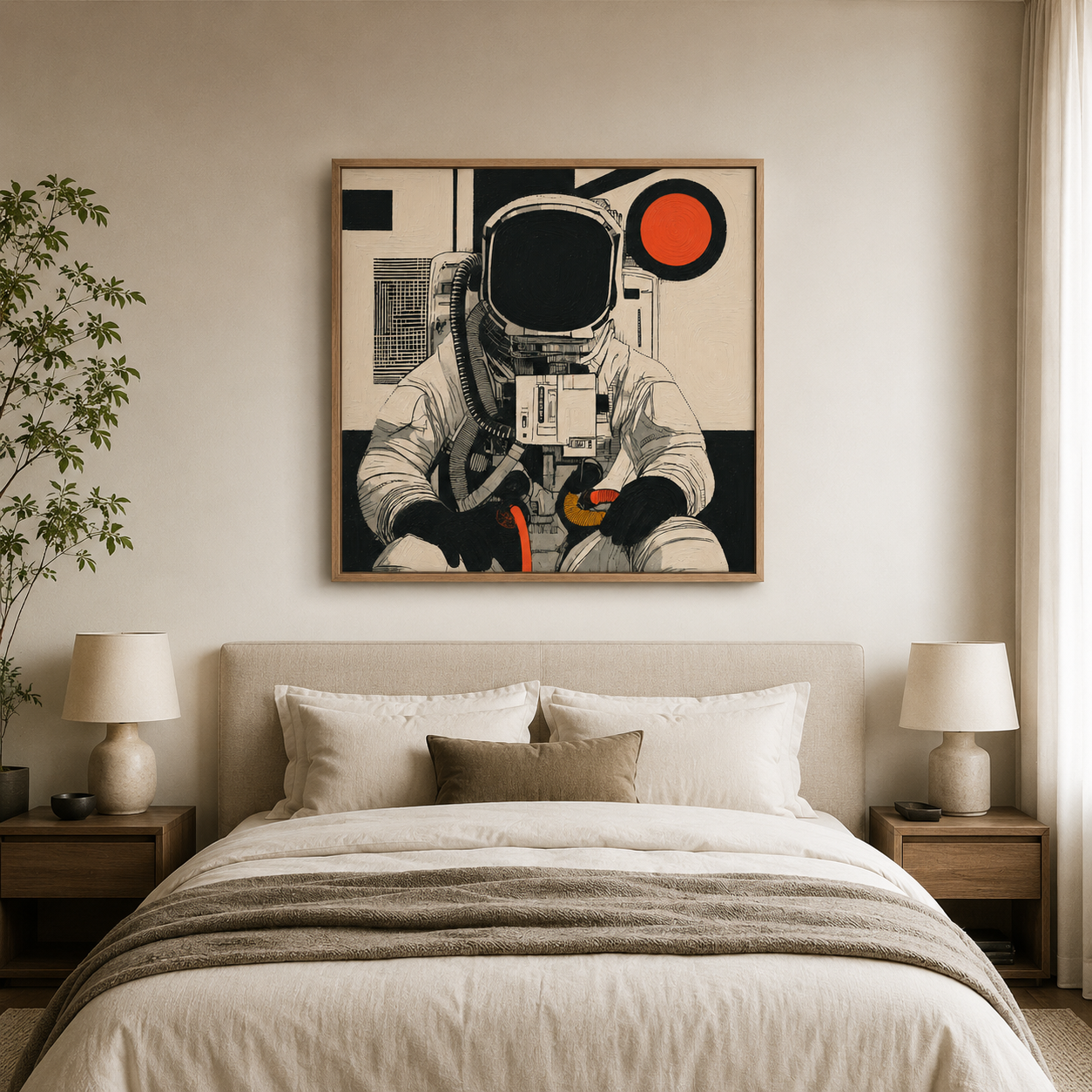 Bauhaus Wall Art — Static by Rossetti Art