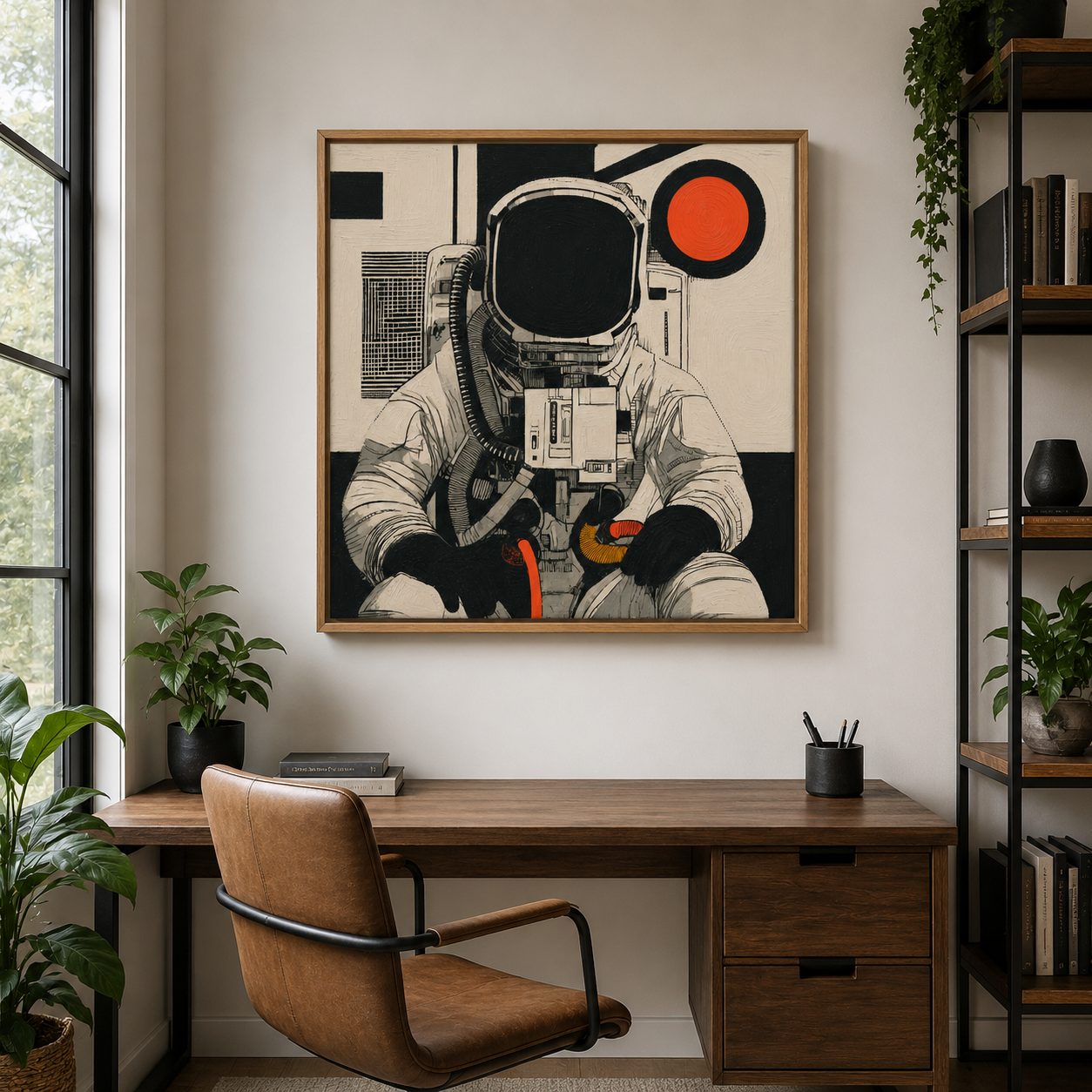 Bauhaus Wall Art — Static by Rossetti Art