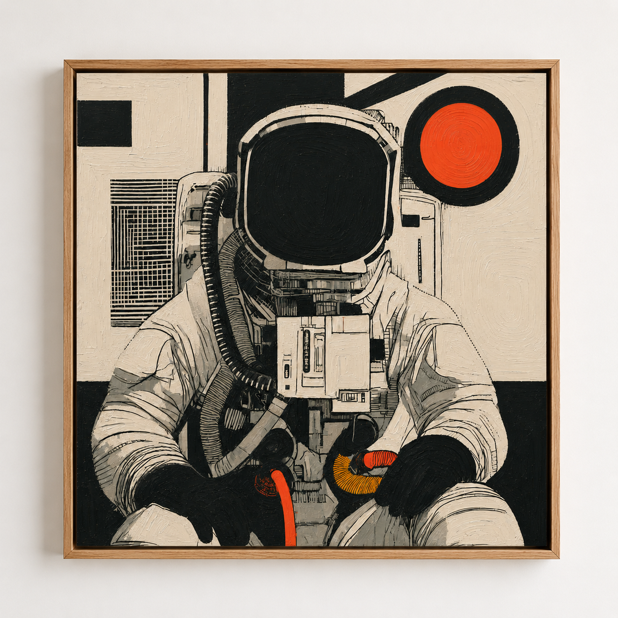 Bauhaus Wall Art — Static by Rossetti Art