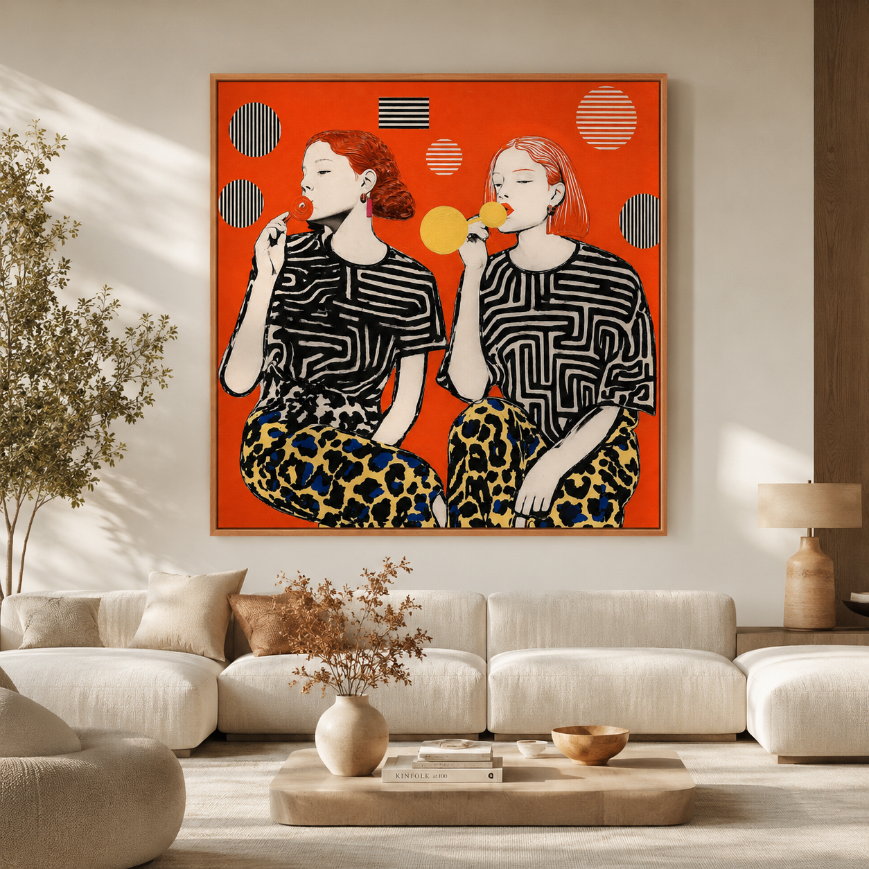 Fashion Wall Art Canvas — Sugar Rush by Rossetti Art