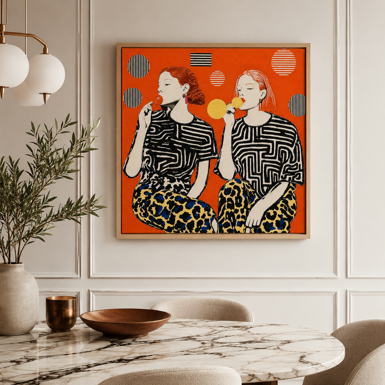 Fashion Wall Art Canvas — Sugar Rush by Rossetti Art