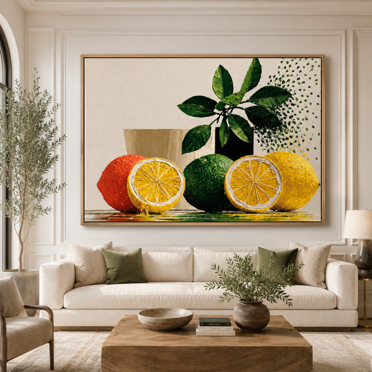 Kitchen Canvas Wall Art — Zest by Rossetti Art