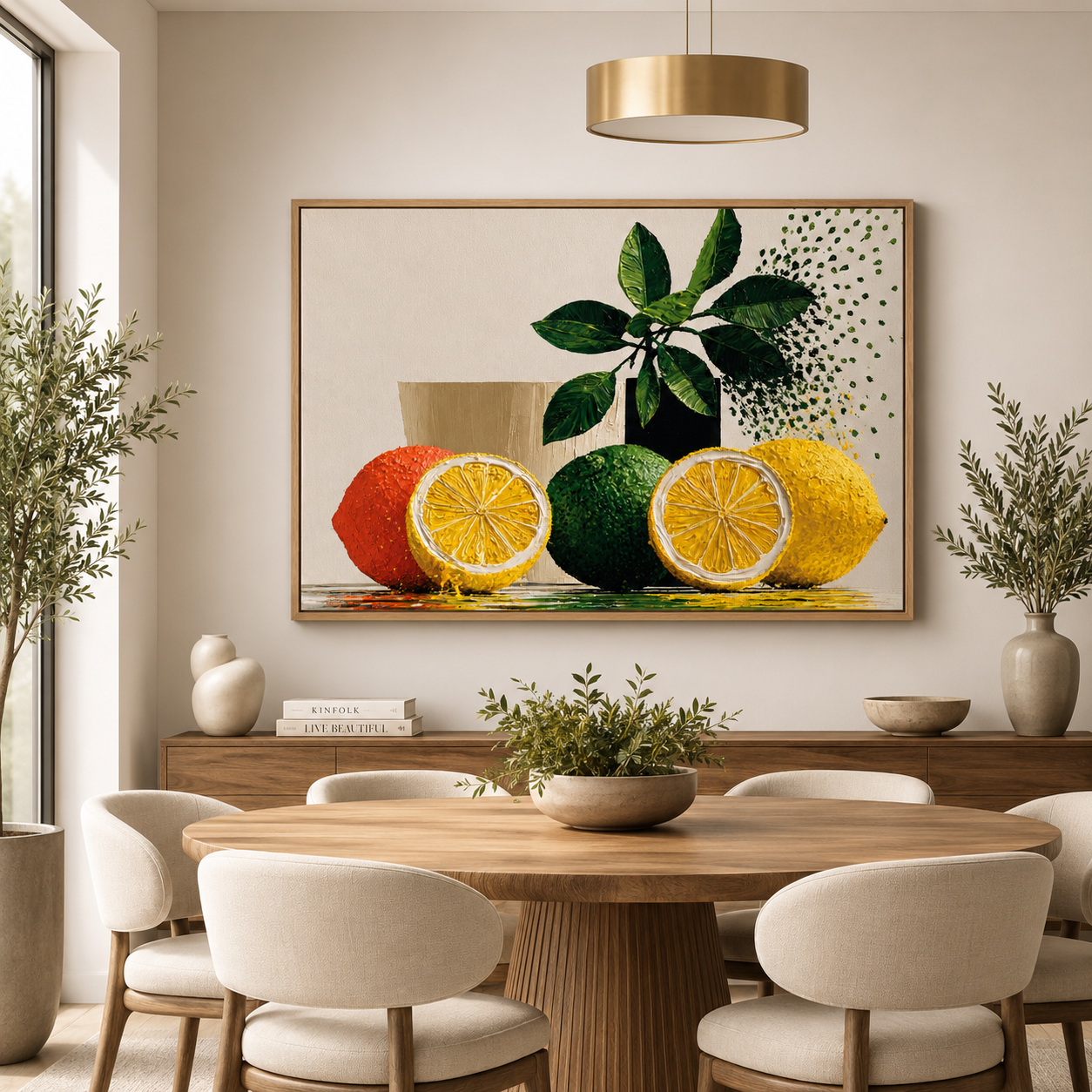 Kitchen Canvas Wall Art — Zest by Rossetti Art