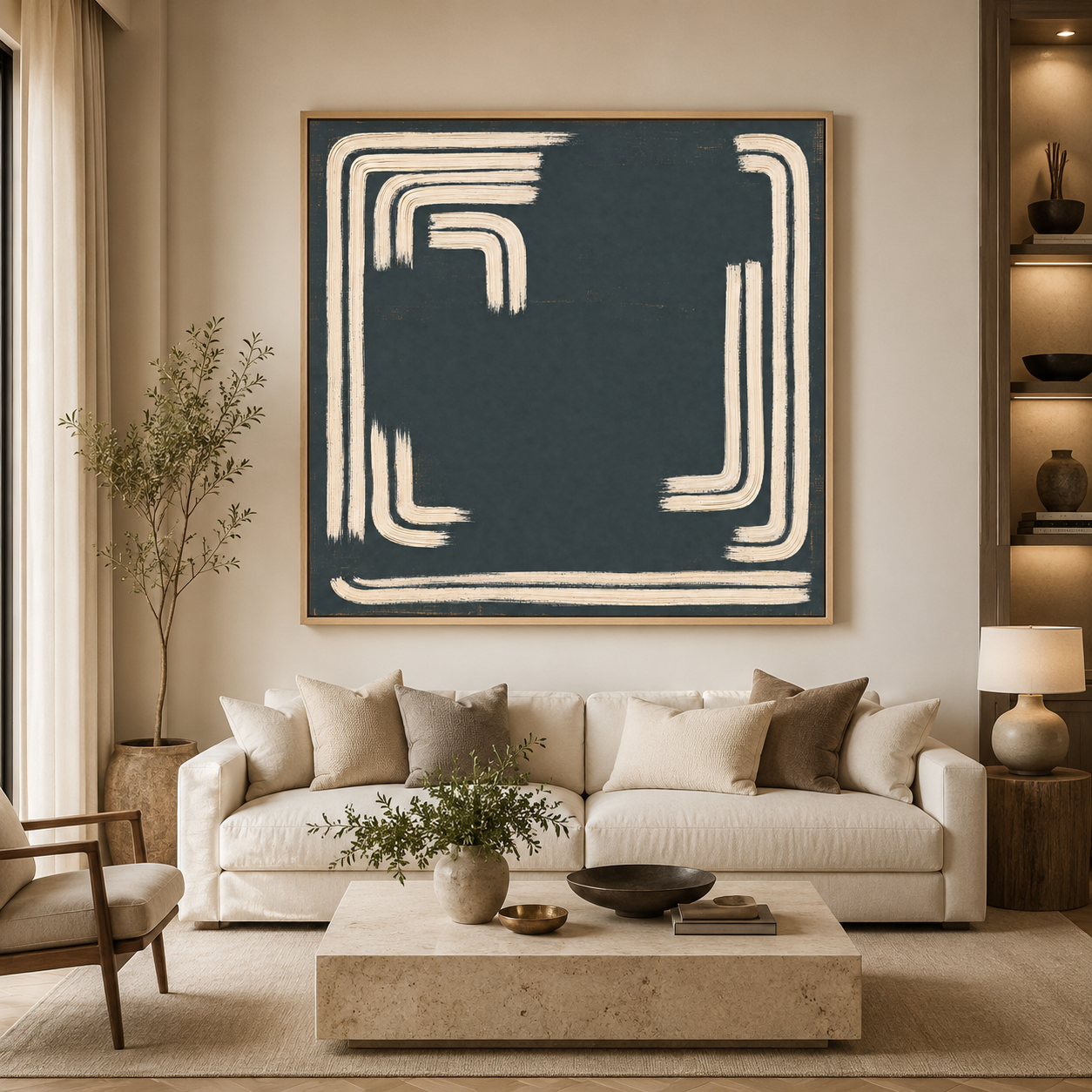 Contemporary Abstract Wall Art — Threshold by Rossetti Art