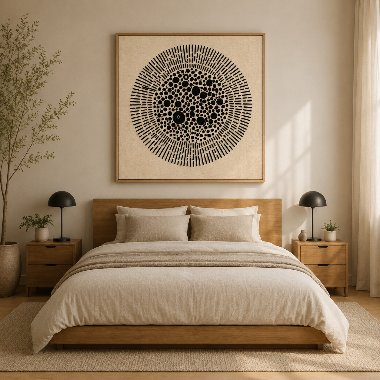 Mandala Wall Art — Soleil by Rossetti Art
