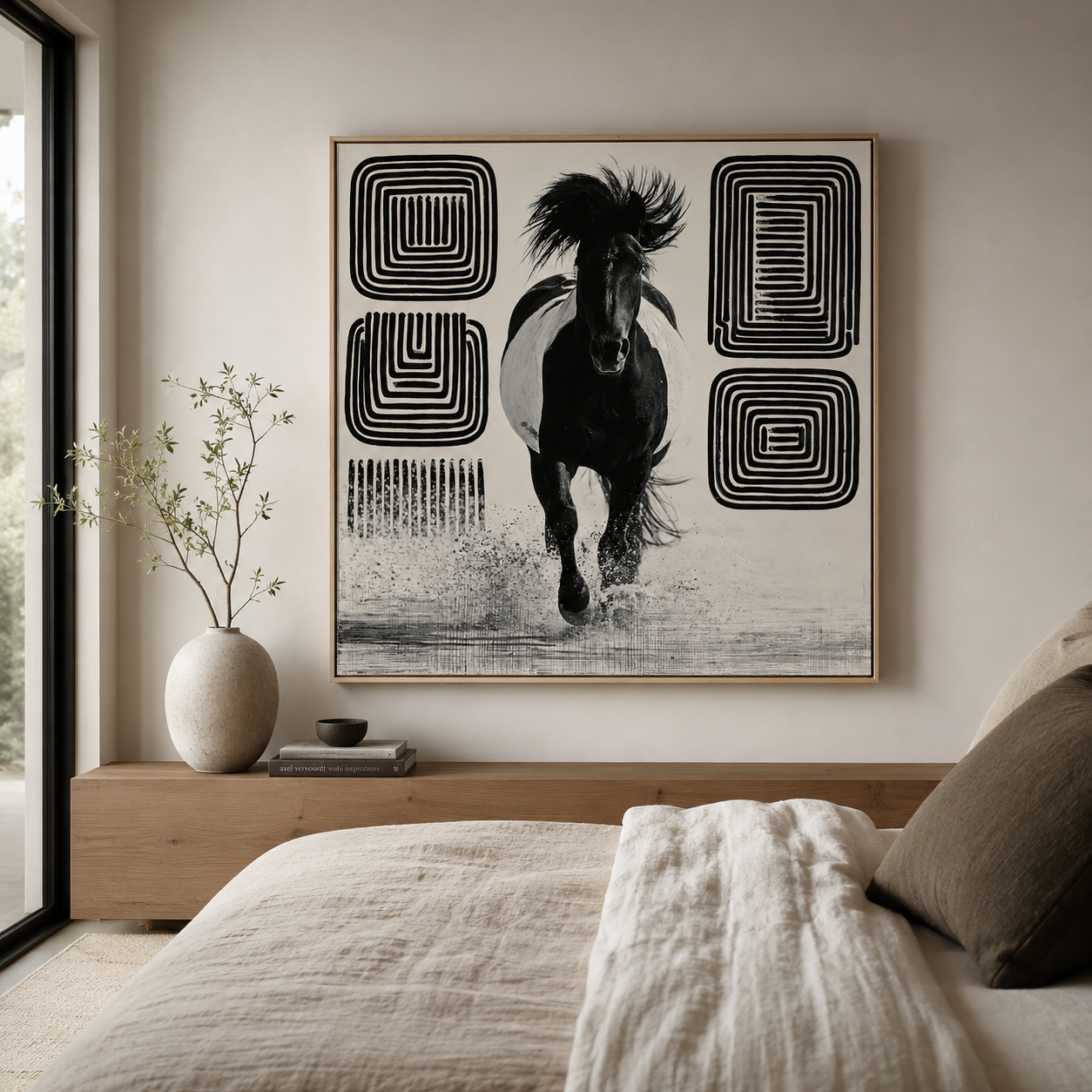 Horse Canvas Wall Art — Surge by Rossetti Art
