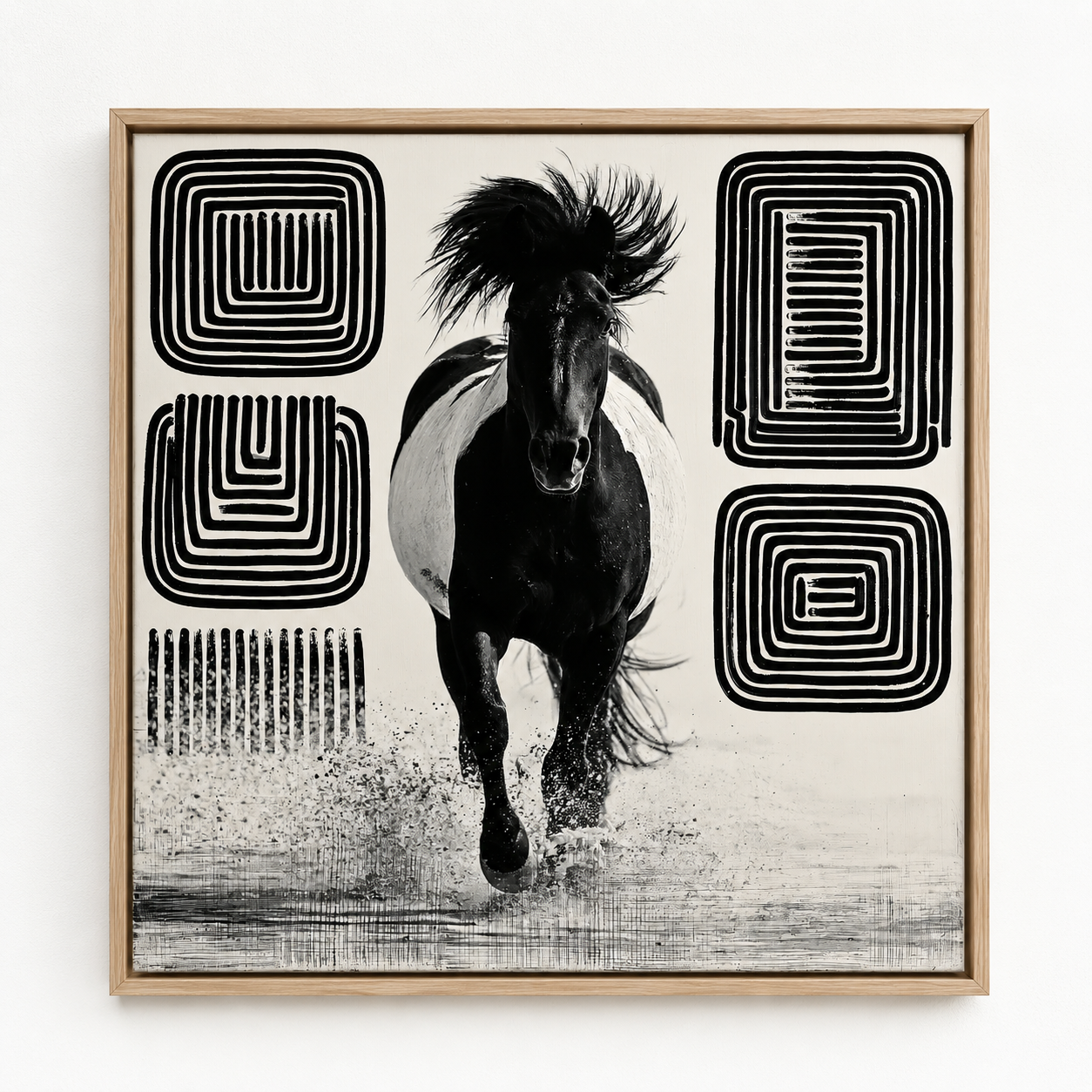 Horse Canvas Wall Art — Surge by Rossetti Art