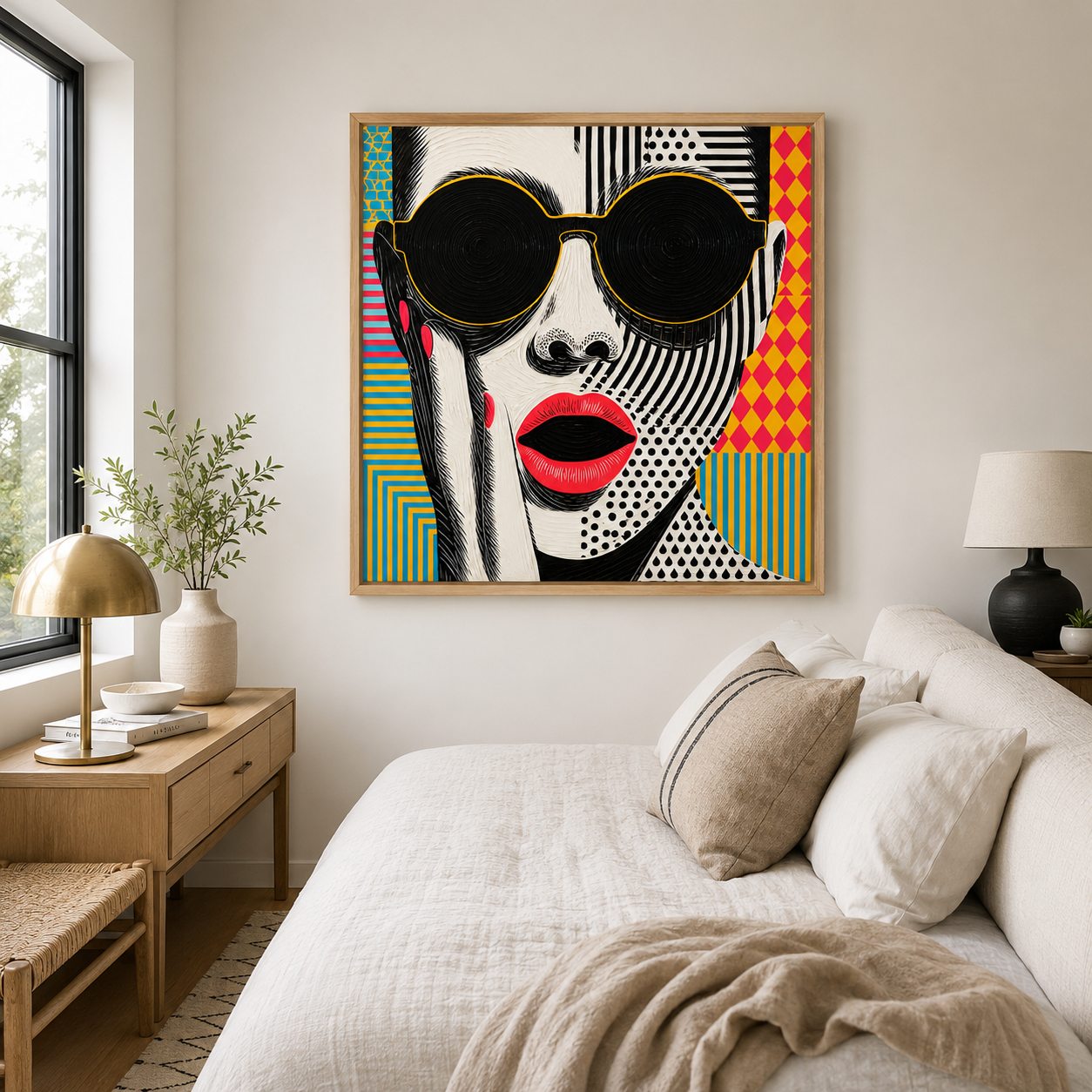 Pop Art Print — Mosaic by Rossetti Art