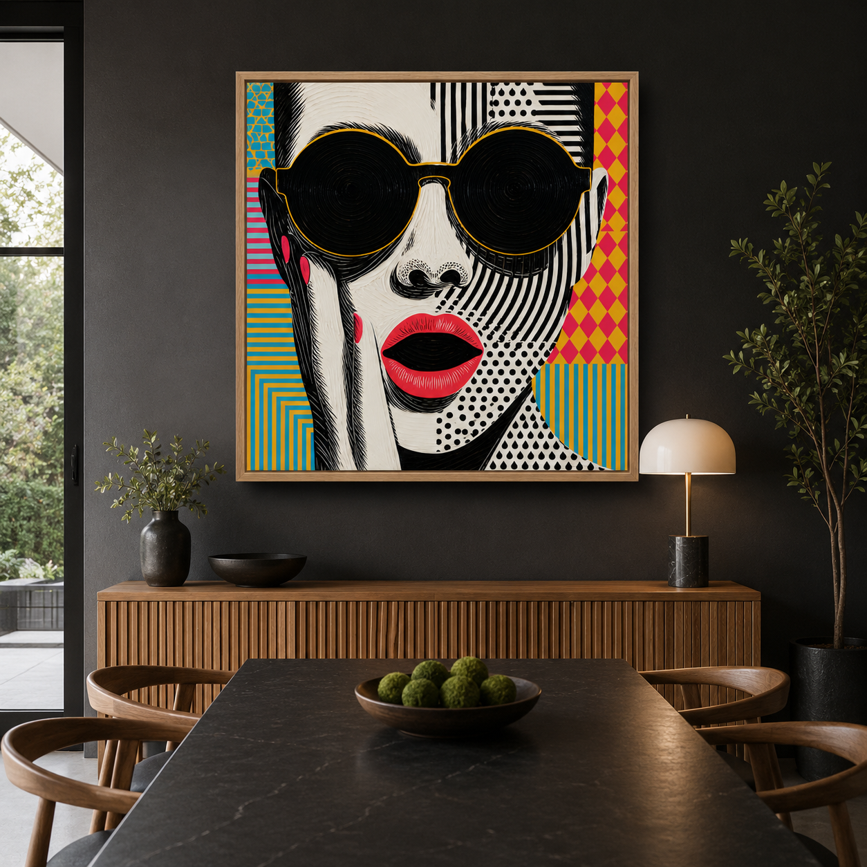 Pop Art Print — Mosaic by Rossetti Art