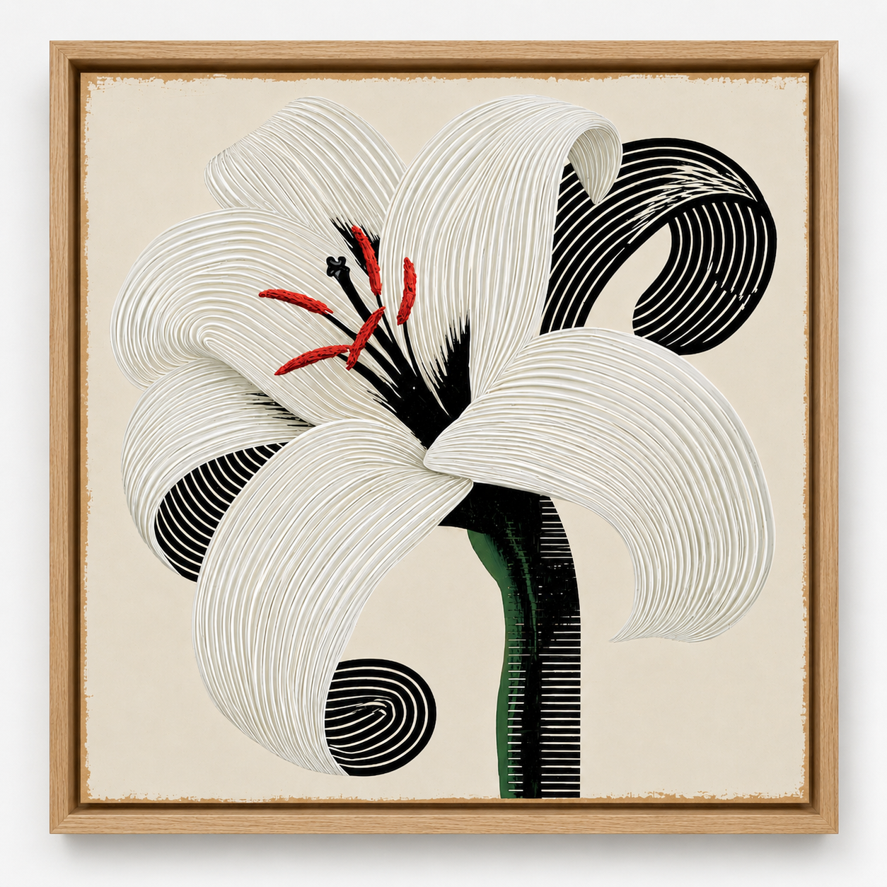 Floral Canvas Print — Flourish by Rossetti Art
