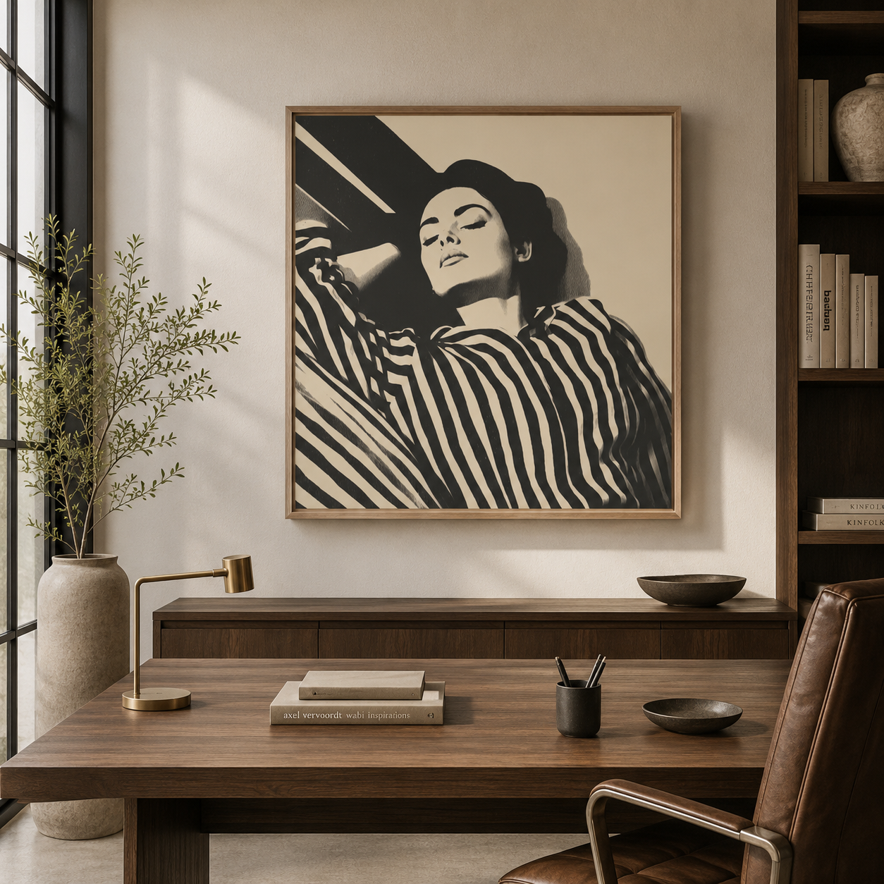 Woman Wall Art Black and White — Still Frame | Rossetti Art
