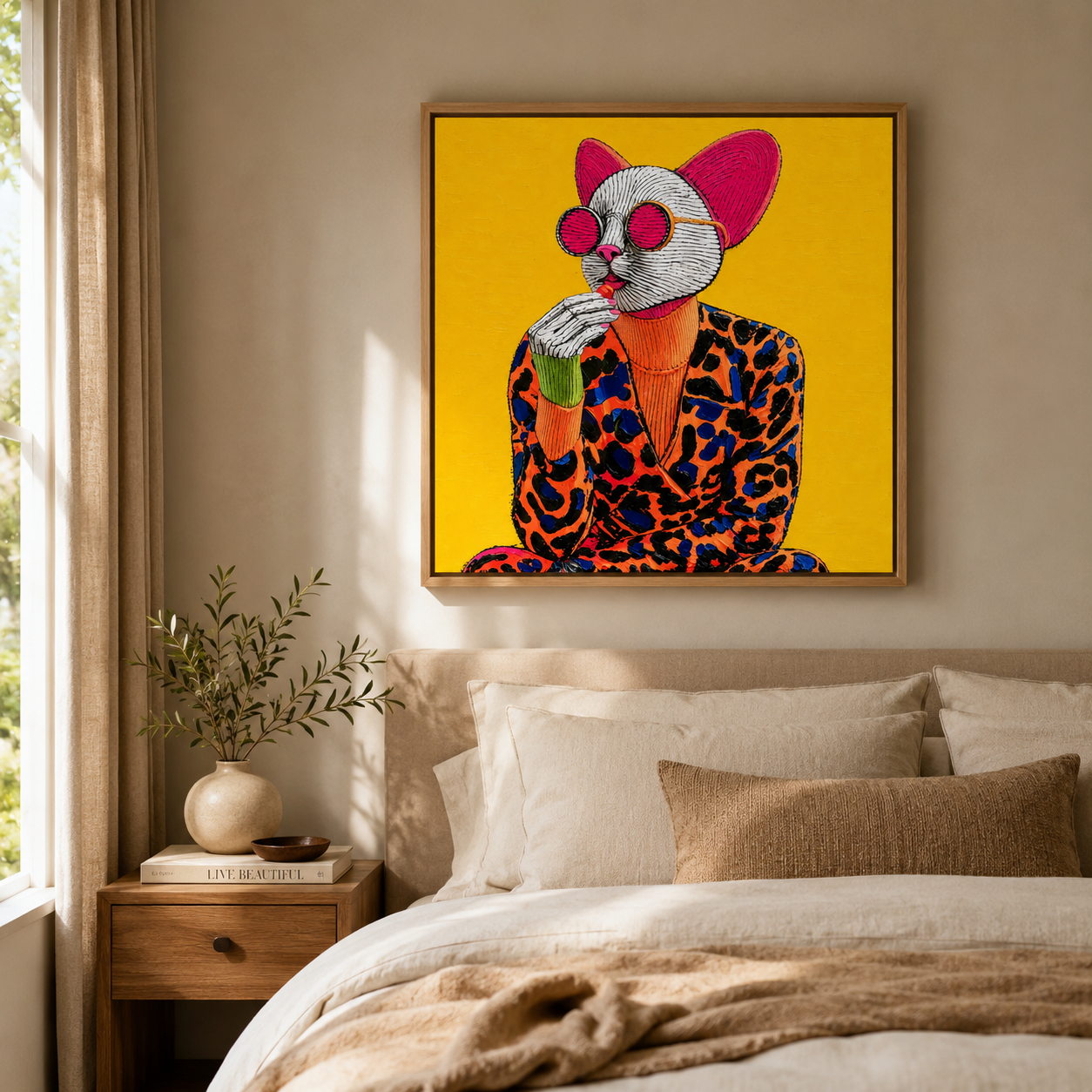 Whimsical Animal Wall Art — The Diva by Rossetti Art